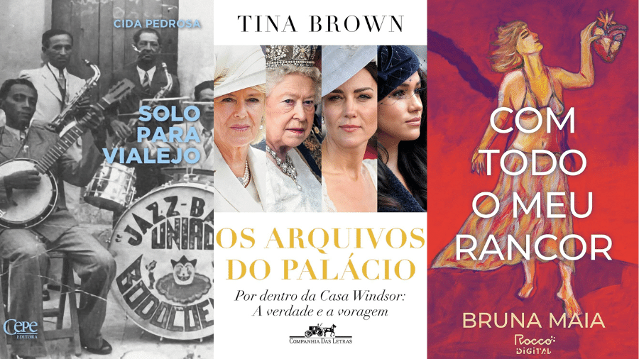 Cida Pedrosa, Tina Brown e Bruna Maia estão entre as autoras indicadas da semana - Divulgação