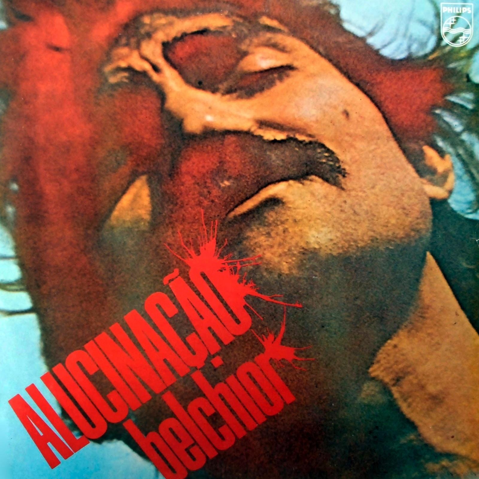 Capa de disco "Alucinação" (1976) - Divulgação