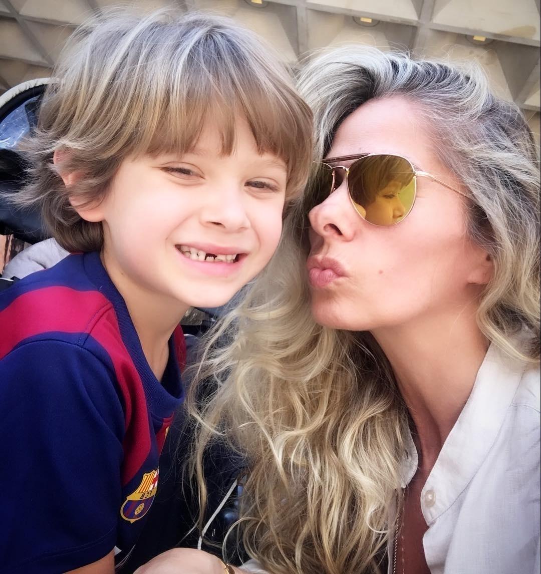 Assim como Adriane Galisteu, Vittorio, de 6 anos, também vem dando os primeiros passos no teatro. Recentemente, ele estreou como o príncipe Felipe em "A Bela Adormecida" - Reprodução/InstagramGalisteuoficial