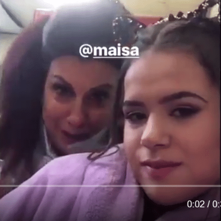 Angela Dippe e Maisa Silva se divertem nos bastidores de "Carinha de Anjo" - Reprodução/Instagram