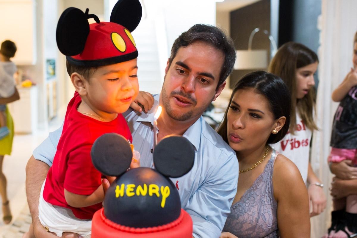 Henry, filho de Simone e Kaká Diniz, comemora três anos em festa em Orlando (EUA) - Diogo Alexandre/Brazil News Internacional