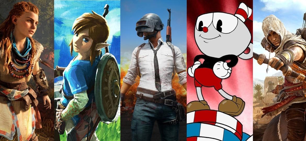 Seus 10 melhores jogos de 2017