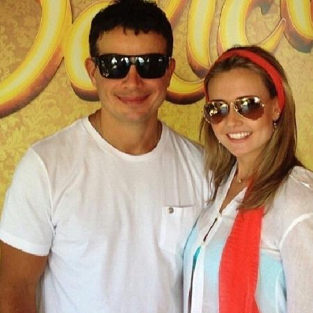 Anderson di Rizzi e a mulher Taise - Reprodução/Instagram - Reprodução/Instagram