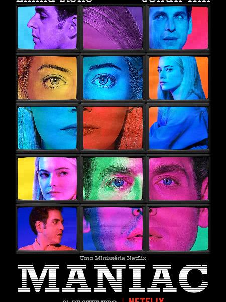 Pôster de "Maniac", minissérie da Netflix - Divulgação/Netflix - Divulgação/Netflix