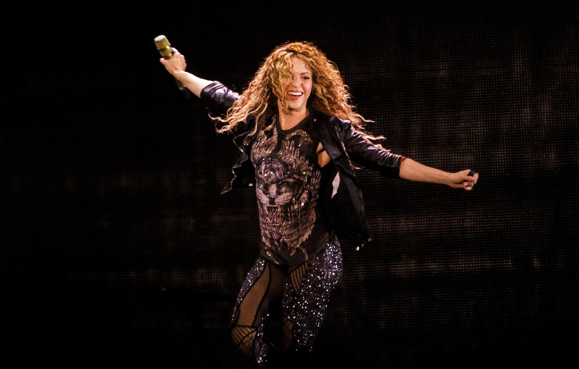 Fotos: Shakira se apresenta no Allianz Parque, em São Paulo - 21/10