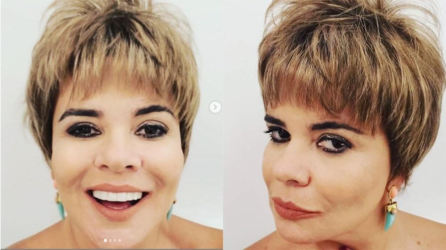 Mara Maravilha usa peruca para homenagear Ana Furtado - Reprodução/Instagram