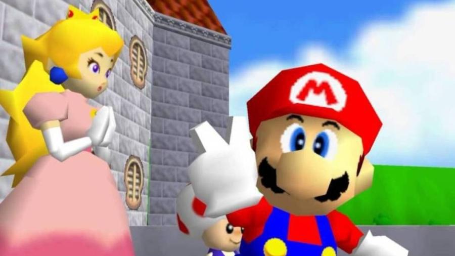 Super Mario 64 - Reprodução