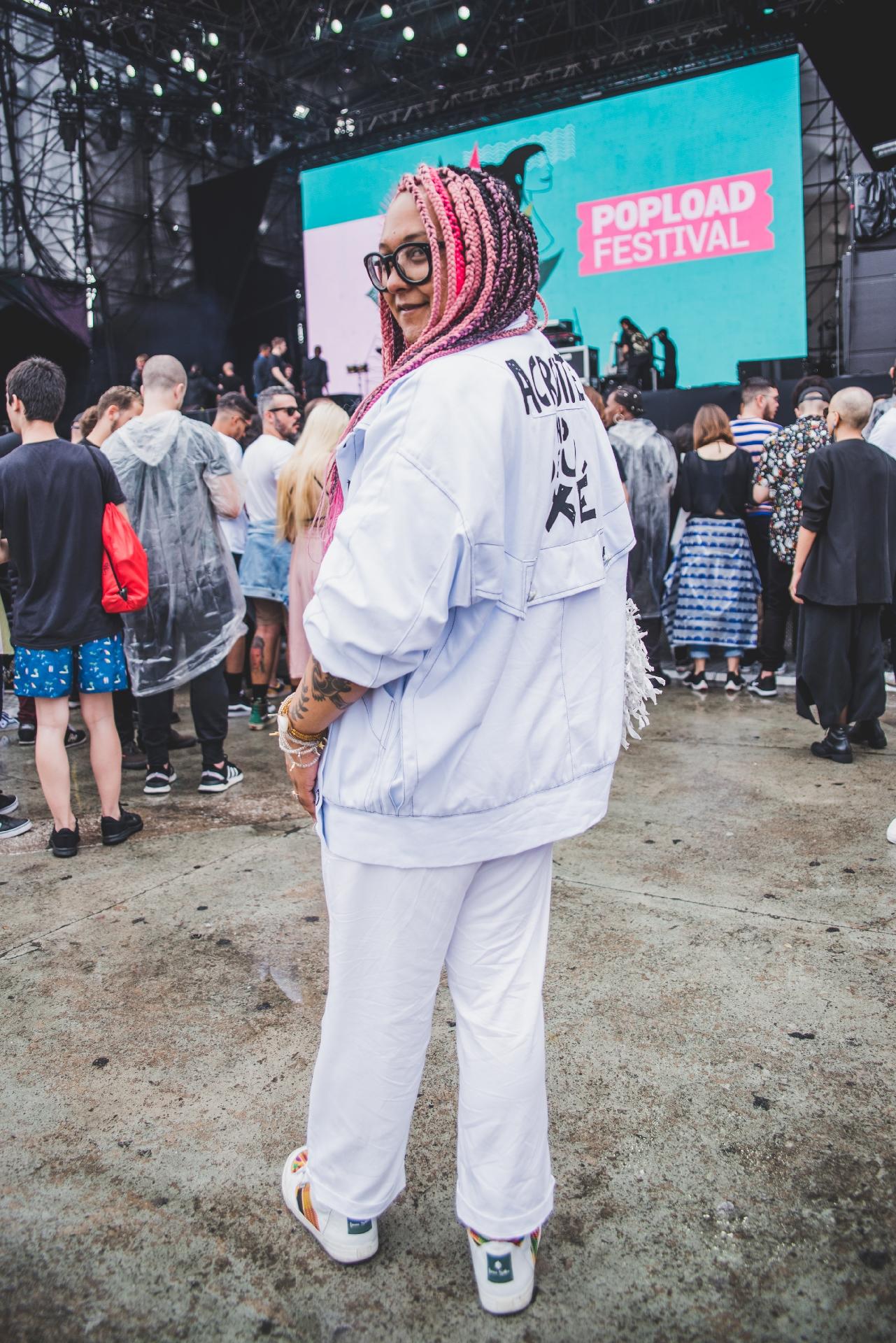 Público do Popload Festival caprichou nos looks para os shows em SP - Fernanda Tiné/UOL