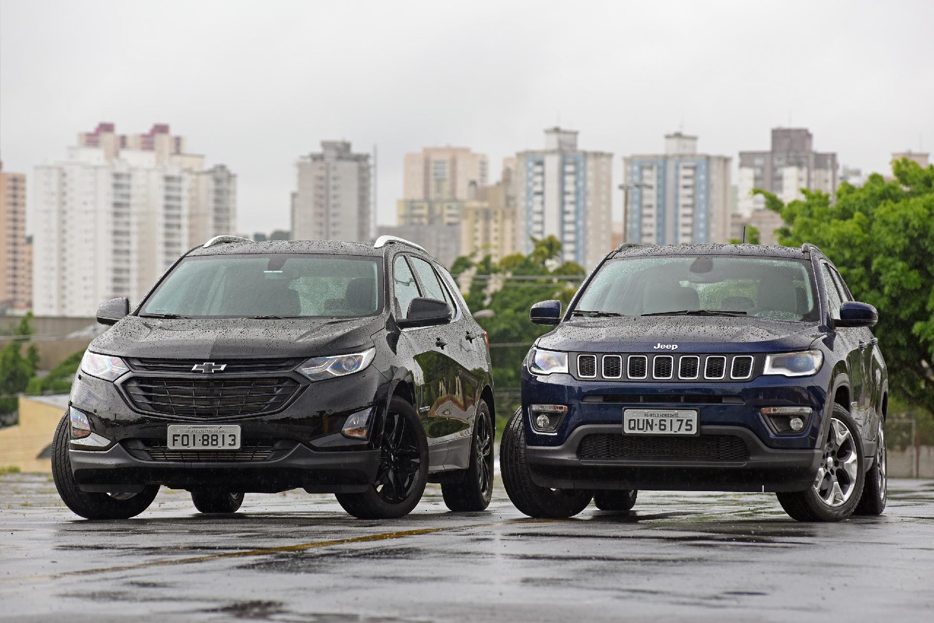 Jeep Compass x Chevrolet Equinox veja qual a melhor escolha no duelo