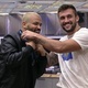 BBB 21: Arthur e Projota (rapper imune) - Reprodução/Globoplay