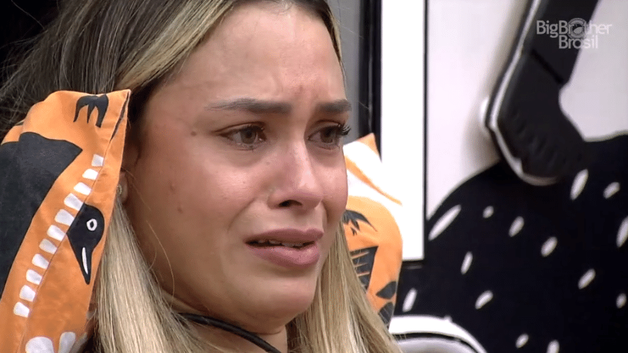 BBB 21: Sarah chora e desabafa com Gilberto após DR com Rodolffo - Reprodução/Globoplay