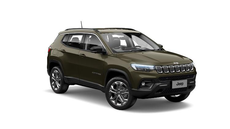 Jeep Compass 2022 com motor diesel antigo Longitude - Divulgação - Divulgação