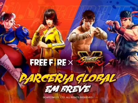 Personagens de Street Fighter vão se unir às batalhas de Free Fire