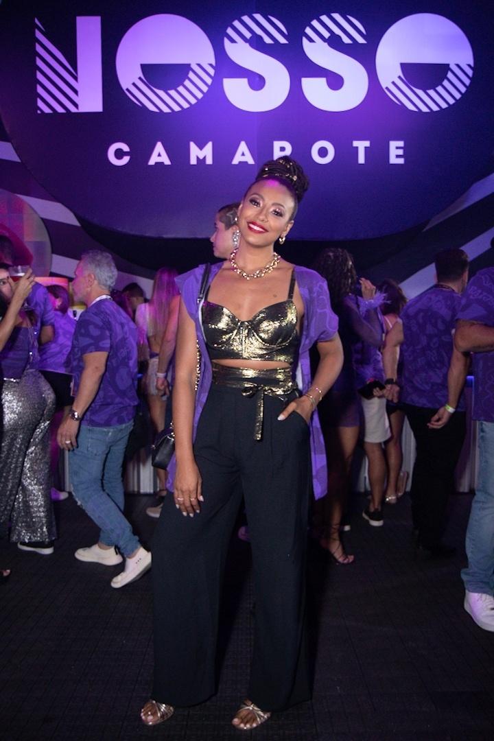 Sheron Menezzes no Nosso Camarote no primeiro dia de Carnaval no Rio - Thyago Andrade / AgBrazilnew