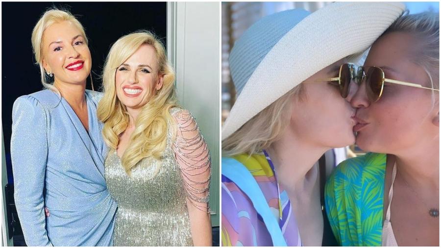 Rebel Wilson Compartilha Foto Rara Beijando A Namorada Ramona Agruma