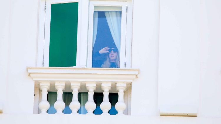 Madonna em quarto do Copacabana Palace, no Rio