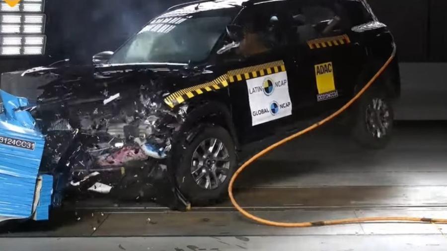 Crash test do Citroën C3 Aircross 