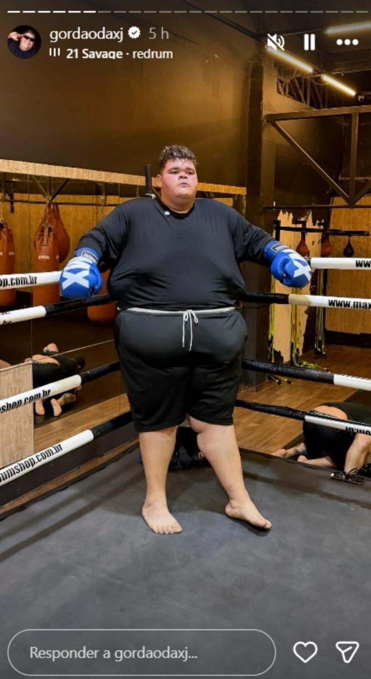 Influenciador Gordão da XJ resolve fazer artes marciais após perder 115 ...