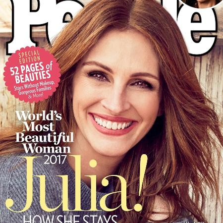 Julia Roberts estampa capa da nova edição da revista "People"  - Reprodução/People