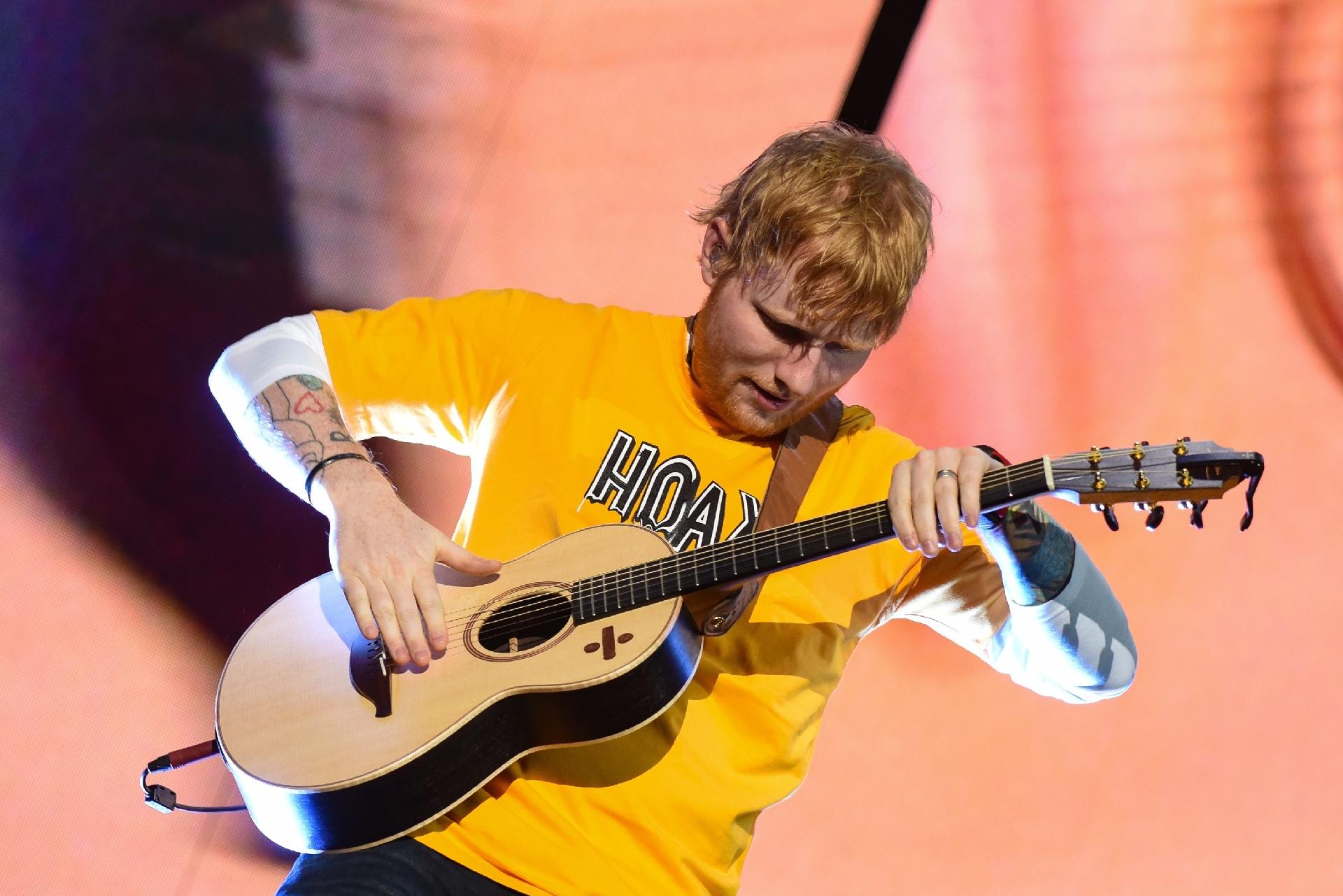 Ed Sheeran apresenta a turnê "Divide" para São Paulo - Flavio Moraes/UOL
