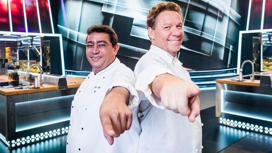 João Batista e Claude Troisgros, chefs do reality Mestre do Sabor - Reprodução/Instagram