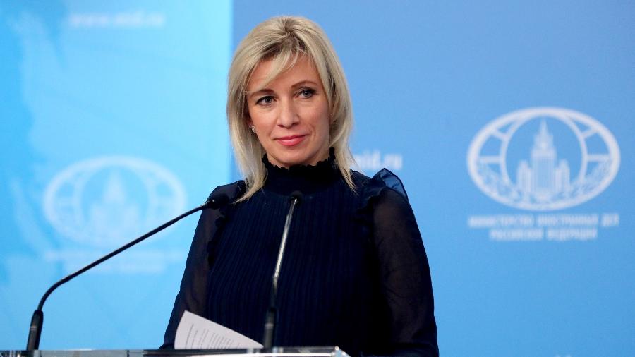 Maria Zakharova é porta-voz do ministério russo das Relações Exteriores - Getty Images