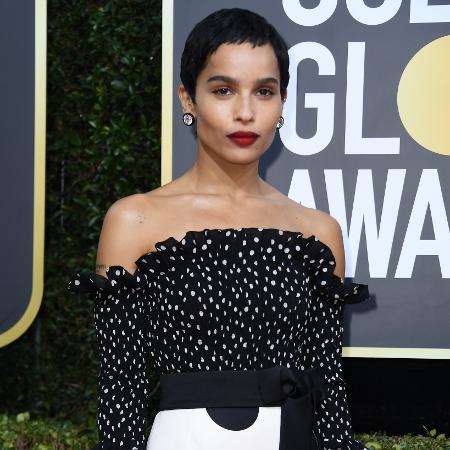 A atriz Zoe Kravitz - Valeria Macon/AFP