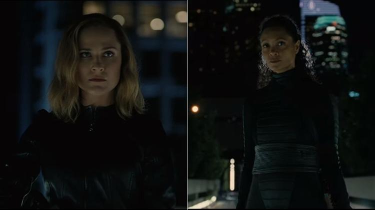 Evan Rachel Wood e Thandie Newton em cena da terceira temporada de 'Westworld' - Reprodução/YouTube - Reprodução/YouTube