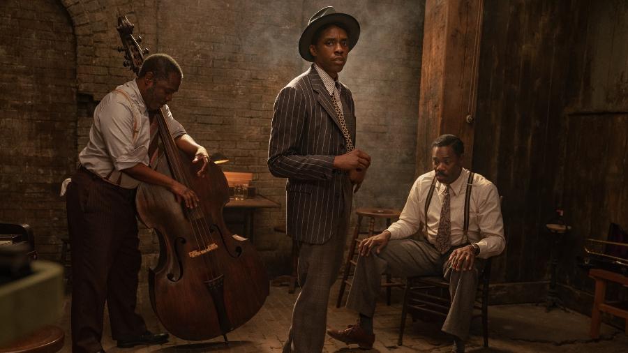 Chadwick Boseman em "A voz suprema do blues" - Divulgação