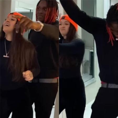 Camilly Victória cai na dança com o namorado gringo - Reprodução / Instagram