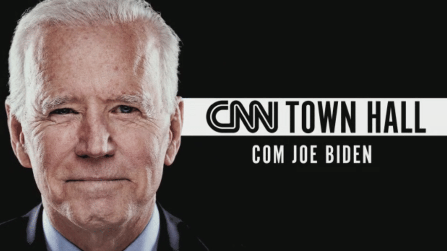 Entrevista à CNN americana é a primeira de Biden desde que tomou posse do cargo, em 20 de janeiro - Divulgação/CNN Brasil