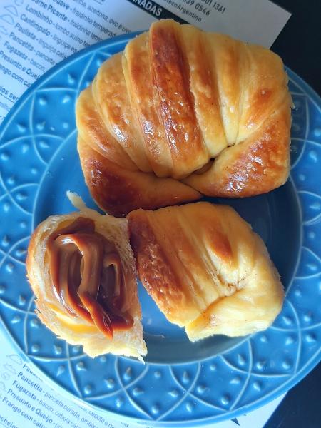 Medialuna com doce de leite, um clássico entre argentinos e uruguaios - Divulgação - Divulgação