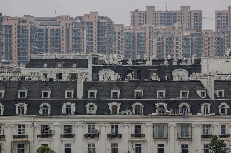 Replica of Parisian houses in Tianducheng, a Chinese community inspired by Paris, France - Guillaume Payen/LightRocket via Getty Images - Guillaume Payen/LightRocket via Getty Images