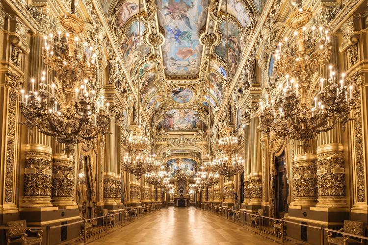 Experiência "Fantasma da Ópera" do Airbnb acontece no Palais Garnier, em Paris - Divulgação/Airbnb - Divulgação/Airbnb