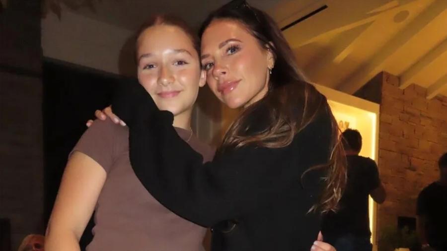 Victoria Beckham e a filha, Harper Seven 