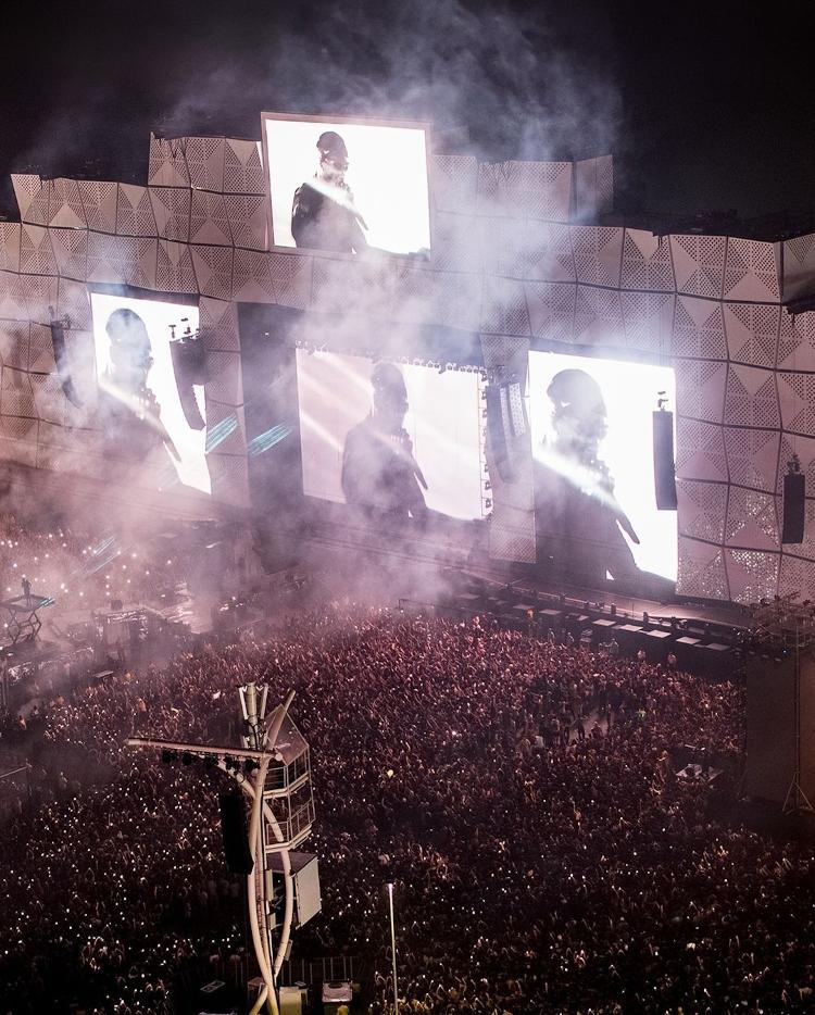 O show de Travis Scott encerra o palco Mundo no primeiro dia de Rock in Rio 2024