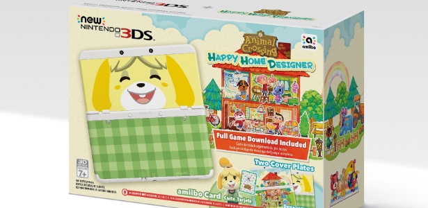 Portátil virá com duas capas protetoras com temas de "Animal Crossing" - Divulgação