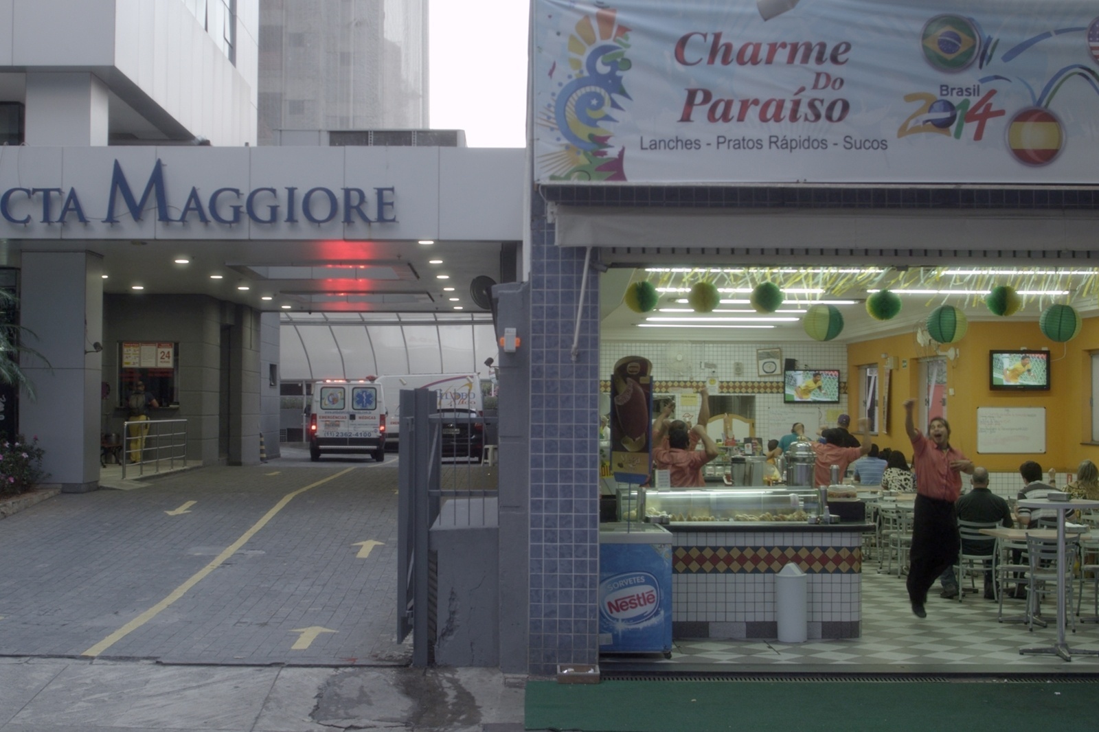 Cena do filme "O Futebol" - Divulgação