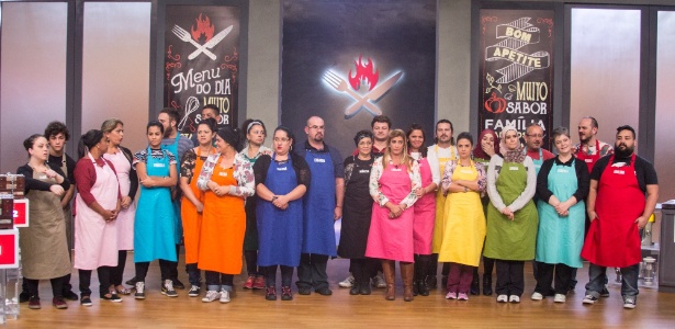 Participantes do "Batalha dos Cozinheiros", reality de Buddy Valastro na Record - Rafael Beserra/Record - Rafael Beserra/Record