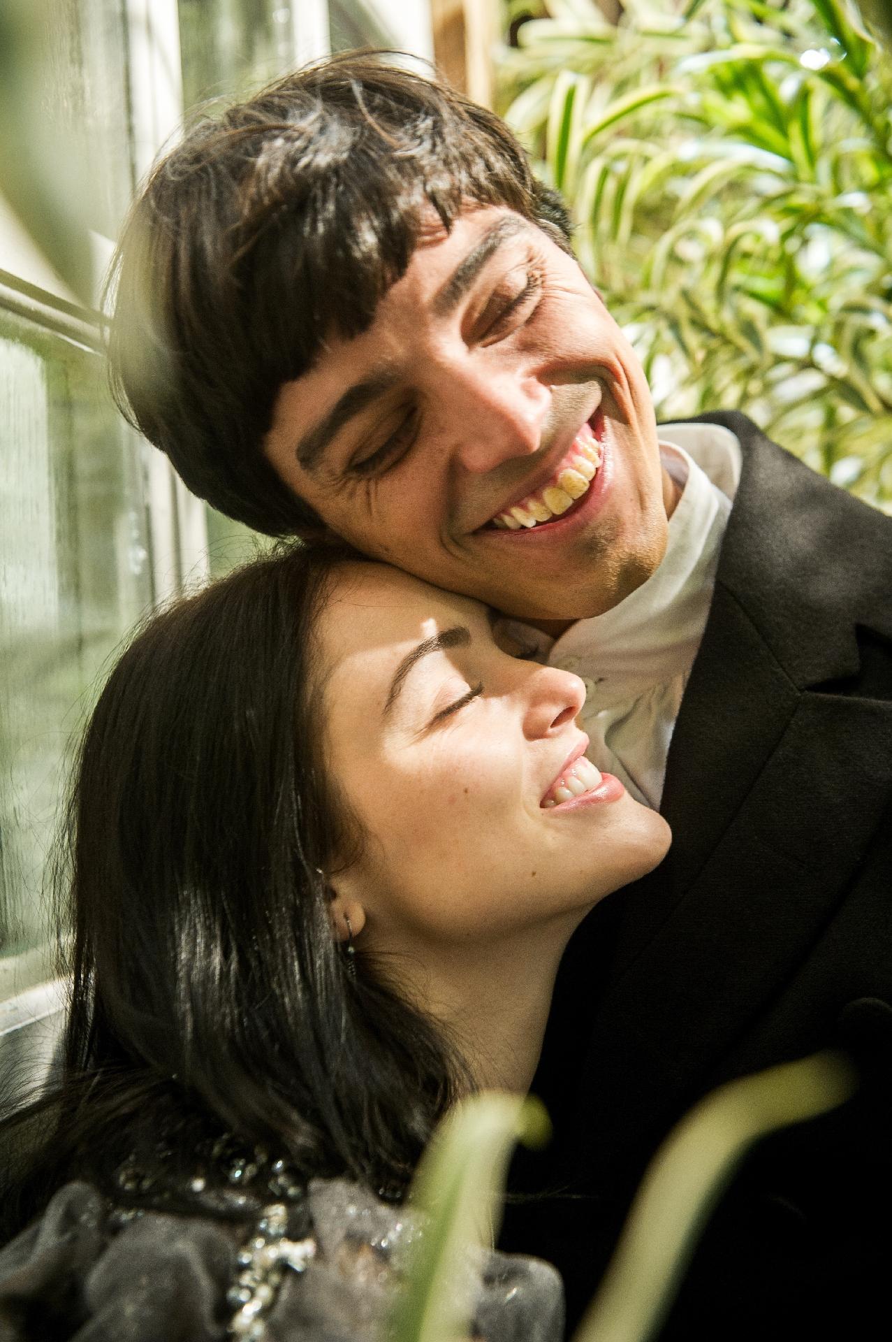 Gravação do casamento de Thomas (Gabriel Braga Nunes) e Anna (Isabelle Drummond) em "Novo Mundo" - Raquel Cunha/TV Globo