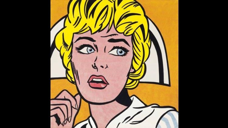 "Nurse", de Roy Lichtenstein - Reprodução/Christie's - Reprodução/Christie's