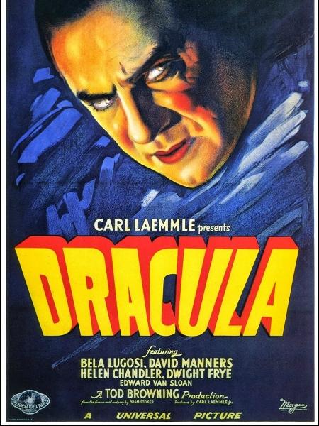 Pôster do filme "Drácula", de 1931 - Reprodução