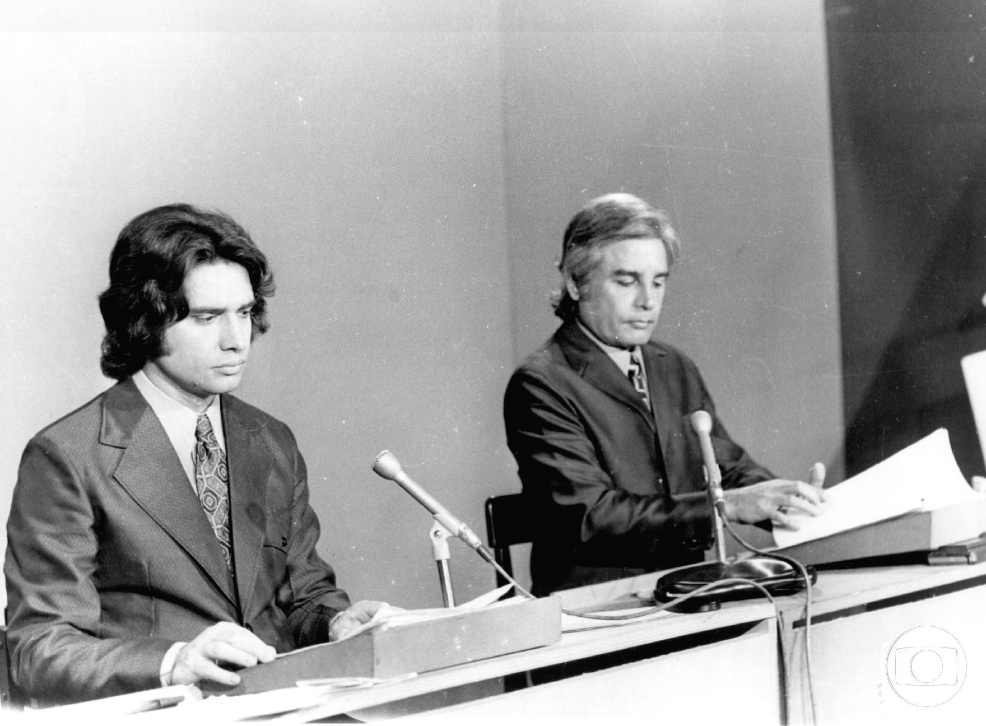 Cid Moreira - Reprodução/TV Globo