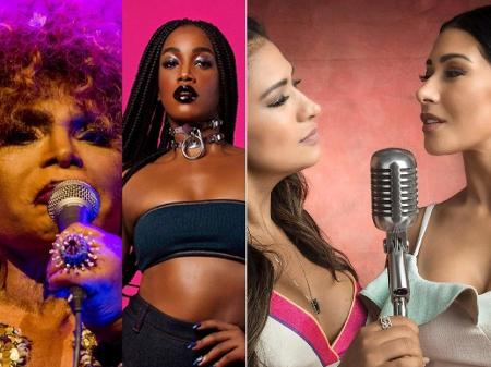 Elza Soares, Iza, Simone e Simaria, Maria Rita e Anelis Assumpção soltam a voz - Divulgação