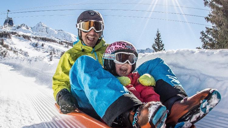 Diversão para todas as idades - Divulgação/Paradiski - Divulgação/Paradiski