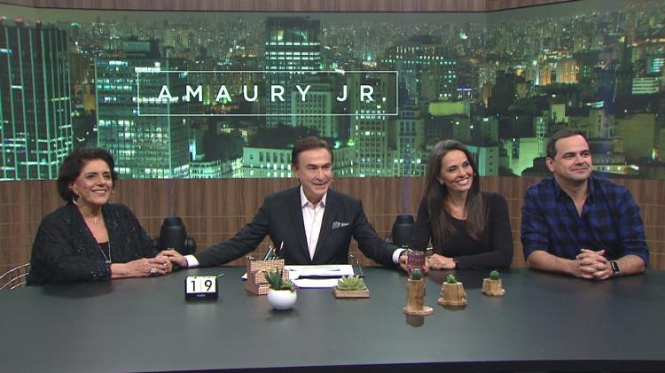 Leda Nagle, Carla Vilhena e Carioca serão convidados de Amaury Jr. - Divulgação - Divulgação