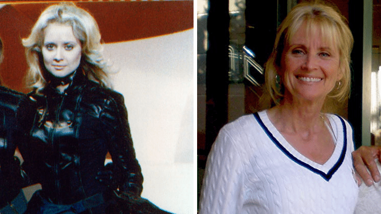 Antes e depois de Laurette Spang, a Cassiopeia de "Battlestar Galactica" - Reprodução/Montagem - Reprodução/Montagem