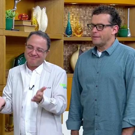 Roberto Kalil e Fernando Rocha confundem Groenlândia com Alasca no "Bem Estar" - Reprodução/TV Globo - Reprodução/TV Globo