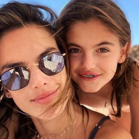 Alessandra Ambrósio e a filha, Anja - Reprodução/Instagram