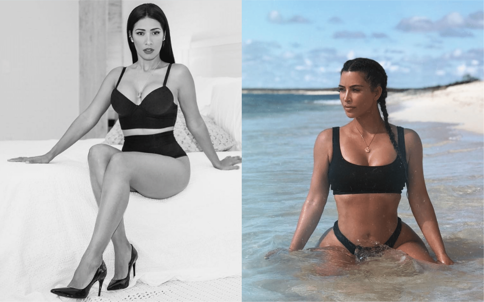 Simaria x Kim Kardashian - Reprodução/Instagram